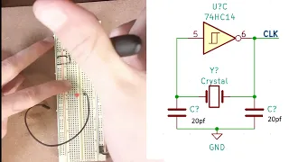 Motorola 68000 computer build part 1: freerunning the CPU