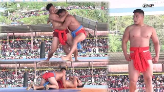 Atuo Tevo all bouts at Open Chakhesang Naga Wrestling Championship 2022