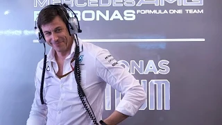 Factory Tour with Toto Wolff - MERCEDES AMG PETRONAS Road to 2015 F1