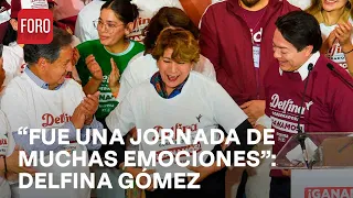 Delfina Gómez anuncia su triunfo para la gubernatura del Estado de México - Las Noticias