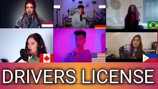 Quem Cantou Melhor? Cover Drivers License(Países Baixos,Alemanha,Brasil,Canadá,USA,Filipinas)