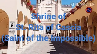 Shrine of St. Rita of Cascia, Saint of the Impossible ( Cascia, Italy)#PilgrimageSite