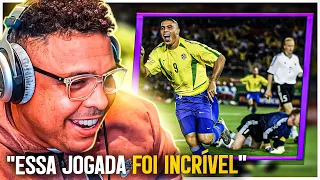 RONALDO FENÔMENO REAGE AOS MELHORES MOMENTOS DO PENTA! | Cortes RonaldoTV