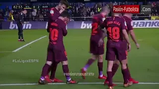 Lionel Messi Goal Vs Villarreal (Away) 720p (10.12.2017) HD