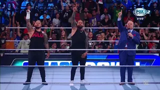 Jimmy Uso, Solo Sikoa explican porque atacaron a John Cena & AJ Styles -Smackdown 29/09/2023 Español