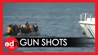 Terrifying Footage of Gun Shots Fired at Migrants on Turkey-Greece Border