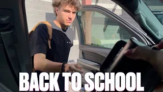 SENDING OUR OLDEST SON BACK TO SCHOOL | FIRST DAY OF SUMMER SCHOOL