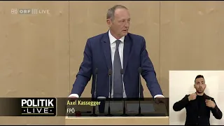 Axel Kassegger - Budget 2023 - Äußeres - 15.11.2022