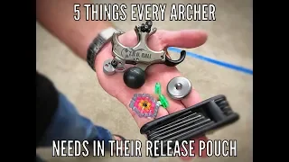 5 things you need in your release pouch!
