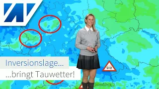 Inversionswetterlage und Tauwetter-Alarm: Jetzt geht’s dem Berglandwinter an den Kragen!