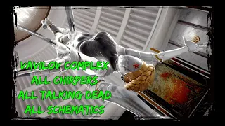 Atomic Heart Vavilov Complex All Collectibles - Chirpers, Talking Dead & Schematics