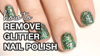 3 Glitter Nail Polish Removal Hacks || KELLI MARISSA