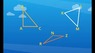 Виды треугольников  по видам углов