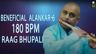 Beneficial Alankar-6 180bpm Raag bhupali