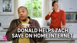 Donald Faison Gets Zach Braff to Switch to T-Mobile Home Internet | T-Mobile