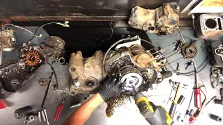 Suzuki Quadrunner 250 ATV Slipping Losing Power Grinding - Clutch Issue - FIXED Oil Pump