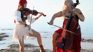 Pirates of the Caribbean CelloKat & Crista Violin Rock Version