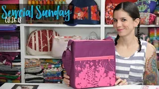 Sewcial Sunday - How to Add a Fully-Enclosed Recessed Zipper to Any Bag