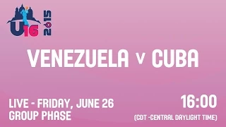 Venezuela v Cuba - Group B - FIBA Americas U16 Women’s Championship