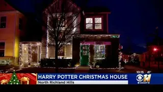 Inside North Richland Hill's Harry Potter Christmas House