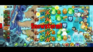 Plants vs Zombies 2 - Frostbite Caves - Day 23 - 2022