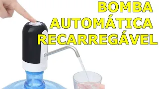 Sugador bomba galão final Bomba Eletrica Galão Garrafão Agua Recarregavel Automática Barato