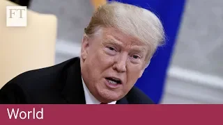 Trump repeats tariff threat if China retaliates