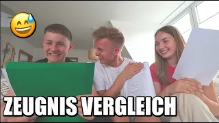 ICH VERGLEICHE MEIN ZEUGNIS🤯 MIT @Echtso & @Chrissi  🤣 ASH