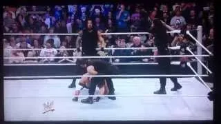Shield (Dean Seth) vs Rybaxel Smackdown 3/28/14