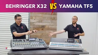 Behringer X32 VS Yamaha TF-5: Overview, Layouts, Tests