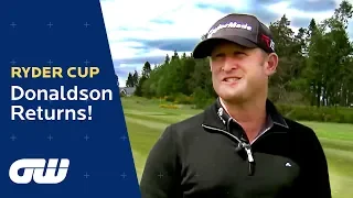 Jamie Donaldson Recreates His Winning Shot at Gleneagles | Ryder Cup | Golfing World