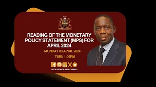 Bank of Uganda | Reading of the Monetary Policy Statement for April 2024