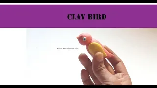 How to make Clay Birds / Clay Art / Clay Modeling Bird