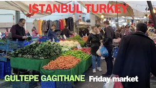 CITY WALK IN GÜLTEPE NEİGHBOURHOOD AND FRIDAY MARKET  JAN 21,2024