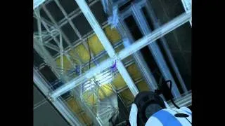 Let's Play Portal 2 Co-op Guide 'Team Building'  Part 1