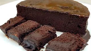 Sugar and flour free! Chocolate cake in 5 minutes preparation #083