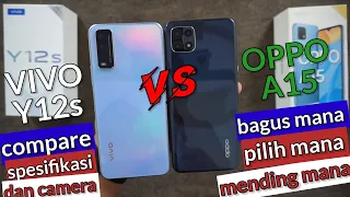 oppo a15 vs vivo y12s adu camera dan spesifikasi