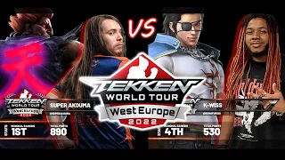 Pool A (SUPER AKOUMA vs K-WiSS) Match 01 - TEKKEN World Tour 2022 WEU Regional Finals - Top 8