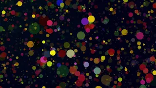 4K Colorful Particle Bokeh Particles Flying Footage || Free Video Background Loops|| 4k VJ Loops