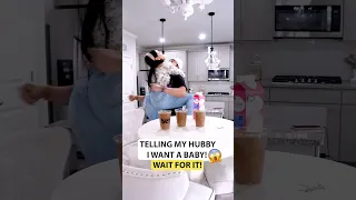 I WANT A BABY! 😅 @HeyJehiely #funnyshorts #funnyvideos #lol #husbandwifecomedy #jokes #reaction