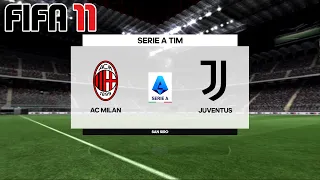 FIFA 11 (2011) - AC Milan vs Juventus - Gameplay PS3 HD [RPCS3]