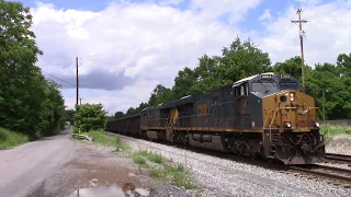 CSX N731 Loaded Coal Trrain at North Branch Potomac