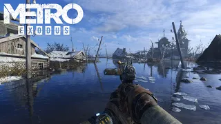 Metro Exodus Gameplay PC - The Volga: The Village - HD 1080p 60fps (2020) Ep3