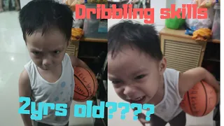 2yrs old DRIBBLING skills