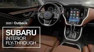 2020 Subaru Outback Interior Fly-Through Preview