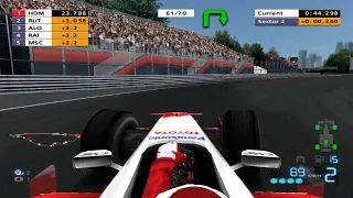 F1 2006 PS2 Career Mode (Hard) - S01 Montreal - Race