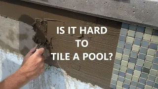 Is It Hard To Tile A Pool?