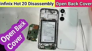 infinix Hot 20 Disassembly // How to Open Back cover infinix hot 20