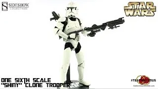 Video Review of the Sideshow Collectibles: "Shiny" Clone Trooper