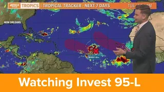 Tuesday morning tropical update: Invest 95 will be the one to watch